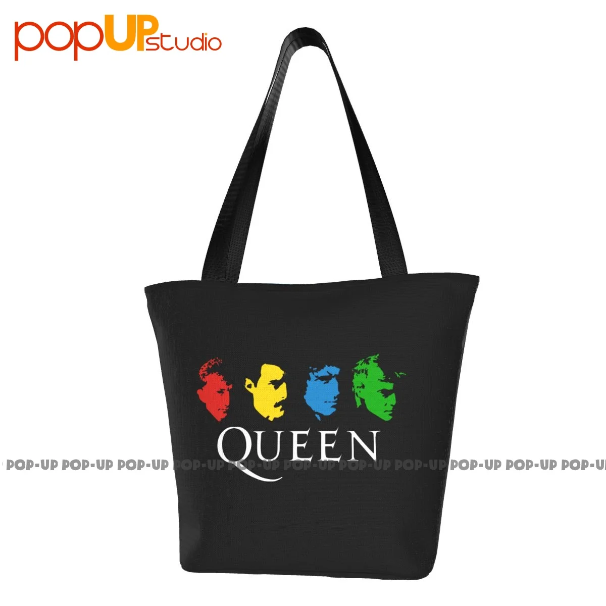 Хорошая королева 80-х, лучшая группа, дорожные сумки с принтом Фредди Меркьюри, сумка для ланча, хозяйственная сумка, сумка для хранения