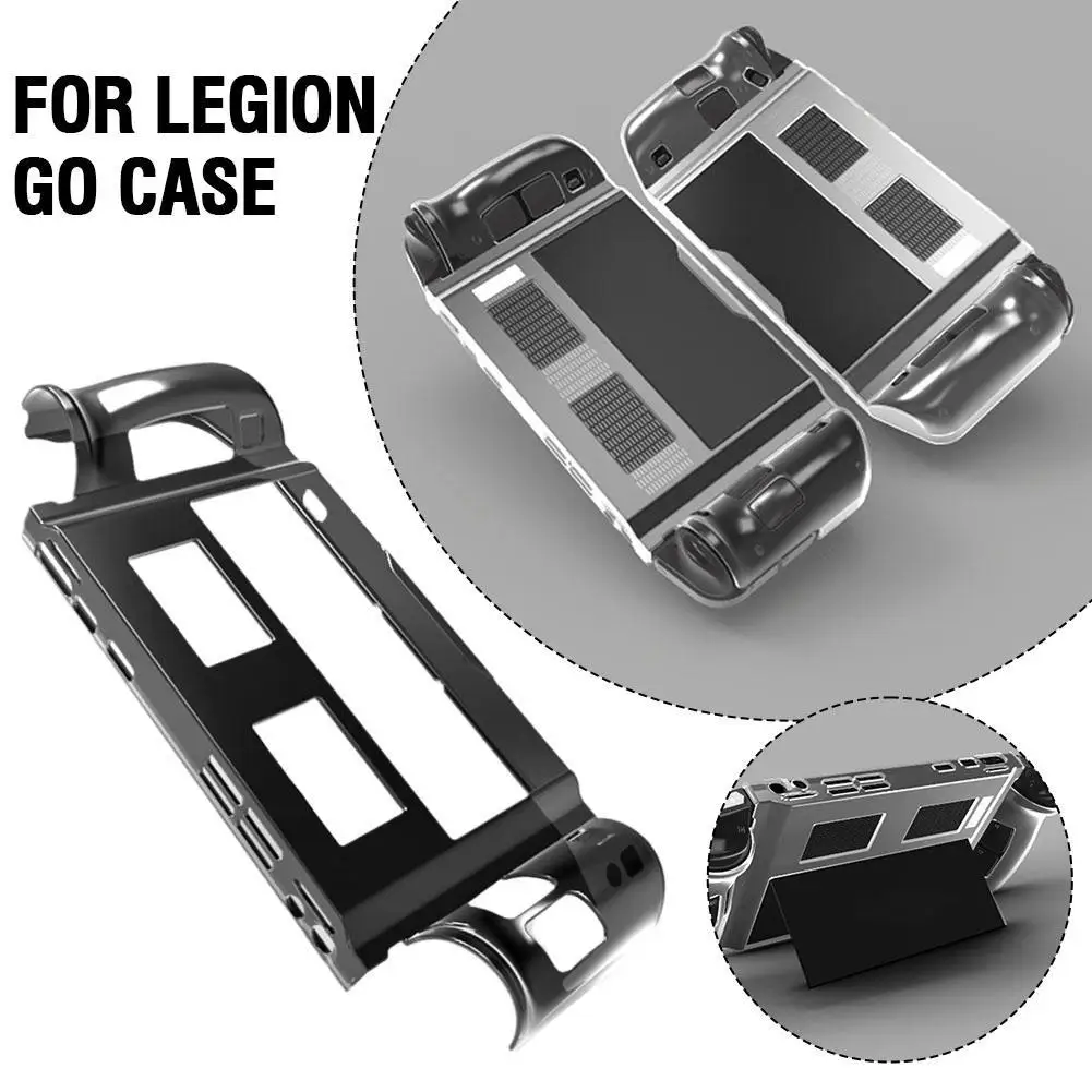 Для консолей Lenovo Legion GO Защитный чехол из высококачественного ТПУ для Legion GO с подставкой, игровые аксессуары