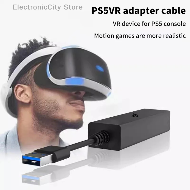 Новинка для PS5 VR Кабельный адаптер для консоли PS5 Разъем USB 3.0 для мини-камеры для PS VR-кабельный адаптер P5 для аксессуаров PS5