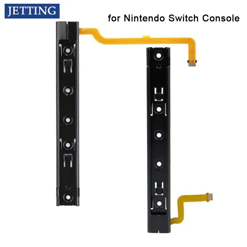 Правая и левая направляющие с гибким кабелем Крепежная деталь для консоли Nintendo Switch NS Rebuild Track Оригинальная ремонтная деталь Аксессуары