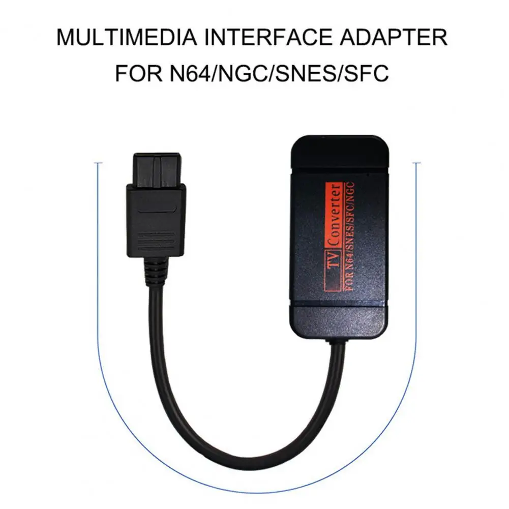 Облегченное преобразование Поддержка HDMI-совместимого видеоадаптера 720P для NGC/для N64/для SNES