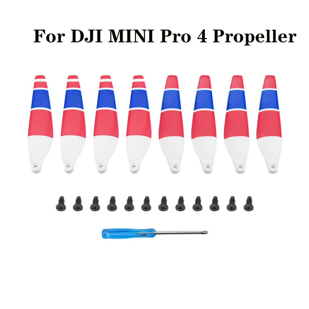 8шт Пропеллеров 6030F Малошумный Дрон, Легкие Крыльчатые вентиляторы, Запасные части быстрого выпуска для DJI Mini 4 Pro