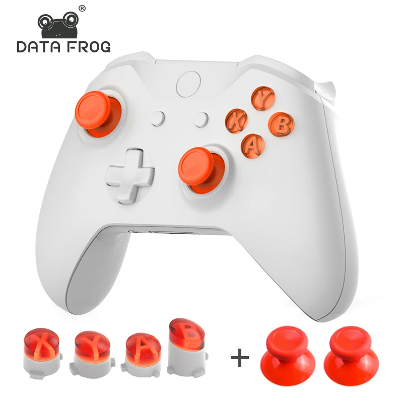 Кнопки для замены DATA FROG, комплект модов ABXY для кнопок контроллера Xbox One, Ремонтная деталь для геймпада Xbox One Slim / Xbox One Elite.
