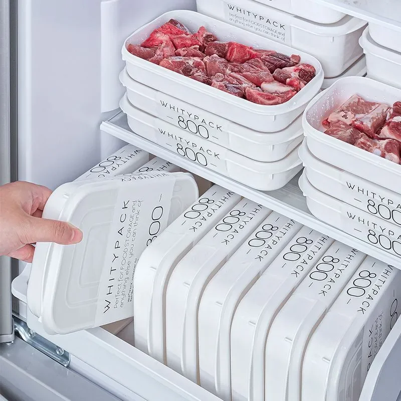 Японская Коробка Для Упаковки Замороженного Мяса Пищевой Холодильник Для Хранения Овощей И Фруктов Консервация Приготовьте Разделенную Коробку Для Посуды