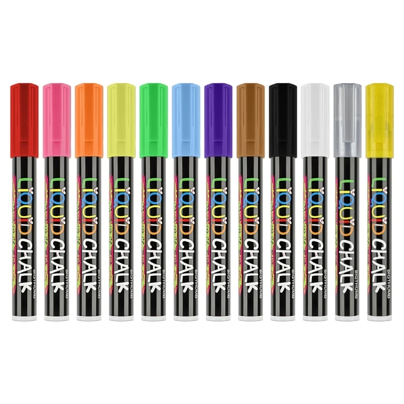 B36C 12 Цветов Маркеры для Белой доски, Стираемые для Школы, Маркеры для Классной доски, Цветная Ручка для Классной доски