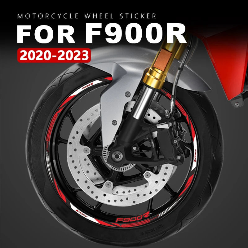 Наклейки на Колеса Мотоцикла Водонепроницаемые для BMW F900R 2023 Аксессуары F900 F 900 R 900R 2020 2021 2022 Наклейка на Обод Лента
