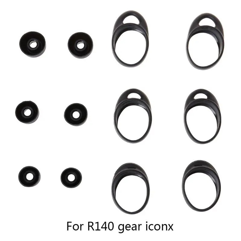 Моющиеся силиконовые вкладыши-вкладыши Наконечники для наушников Gear IconX SM-R1 Запчасти для наушников Запасные части