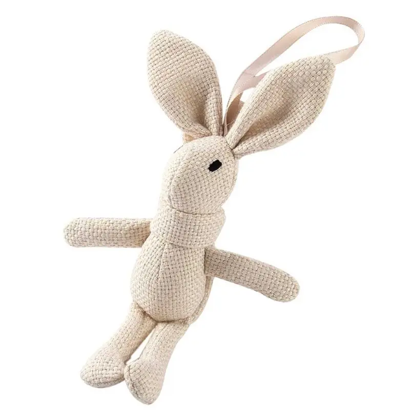 Кролик Фаршированный Платье Кролик для Брелка Брелок для Ювелирных Изделий Подарок