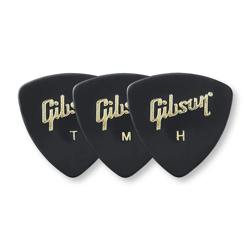 Медиаторы Gibson APRGG-73 Клиновидные Медиаторы для акустической гитары, электрогитары, баса и т.д., Гитарные аксессуары Производства США