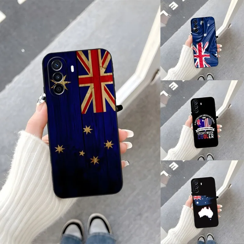 Чехол Для телефона с Австралийским Флагом Для Huawei Mate 40 30 20 10 9 8 Pro S 20X 5G 40E Plus G9Plus Magic3 Pro Nova 7i 7 Pro SE Чехол