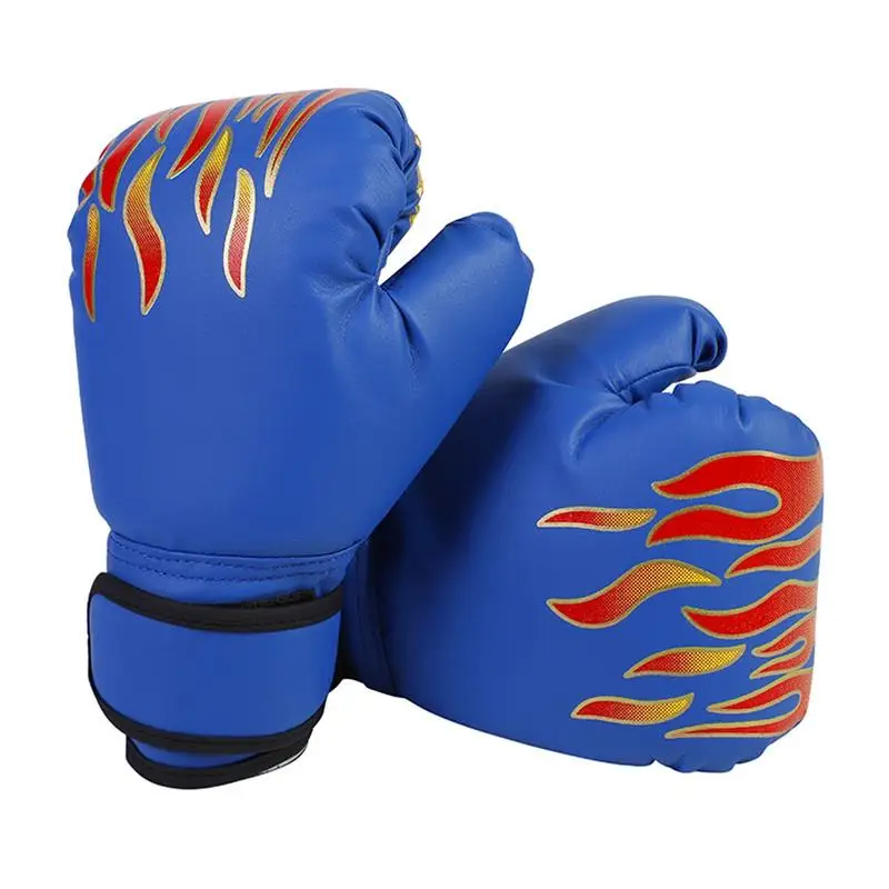 Боксерские перчатки для мальчиков, детские боксерские перчатки для спарринга, защитные перчатки для начинающих, молодежные боксерские перчатки, дышащие Тренировочные