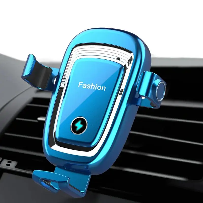 Универсальное автомобильное беспроводное зарядное устройство, крепление для быстрой зарядки, Защита от короткого замыкания, Автоматический зажим подставки для телефона на лобовом стекле