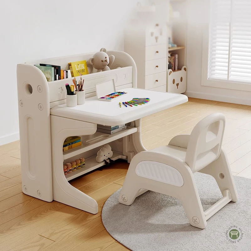 Набор детских обучающих столов и стульев Hooki Hobia Складной Многофункциональный детский стол для специальных игрушек, письменный стол для рисования