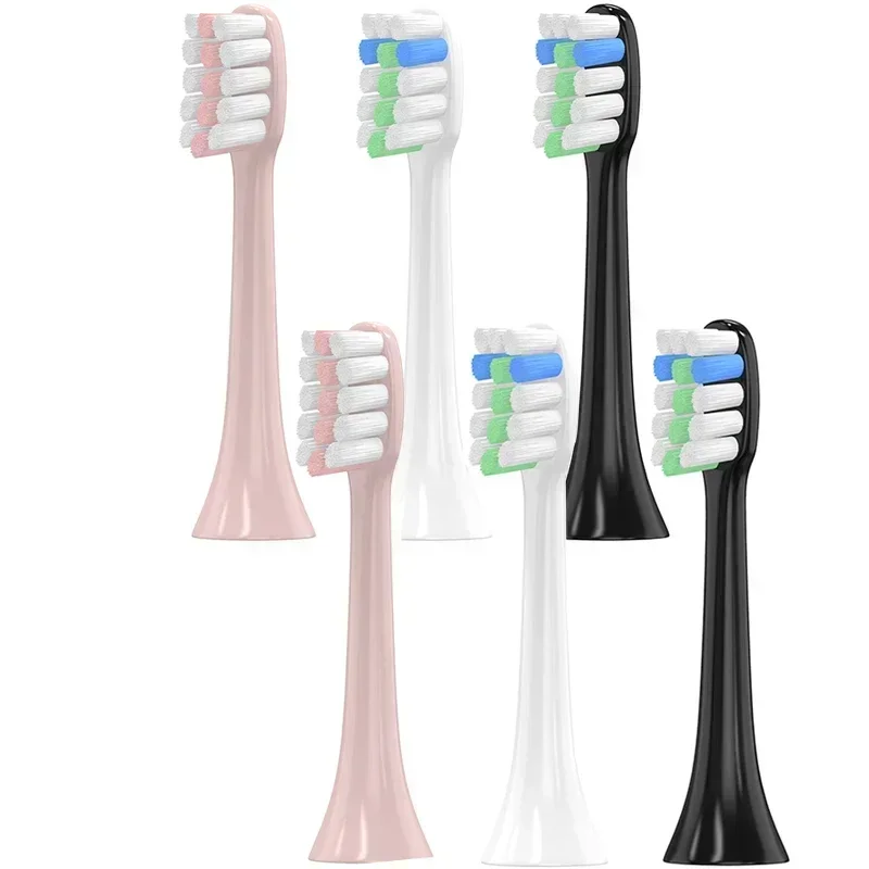 Сменные головки для зубных щеток, Совместимые с Xiaomi SOOCAS X3 SOOCARE Электрическая Зубная щетка С Круглой головкой Для щетки, Уплотнительная Упаковка
