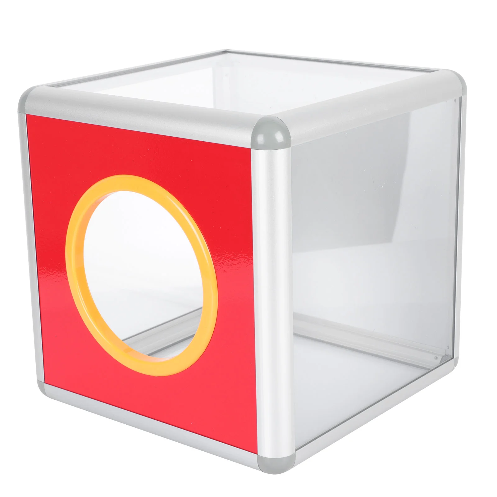 Прозрачная лотерейная коробка для ежегодного собрания, Коробка для розыгрышей, Акриловая коробка для предложений, Прозрачная коробка для сбора средств, Принадлежности для вечеринок