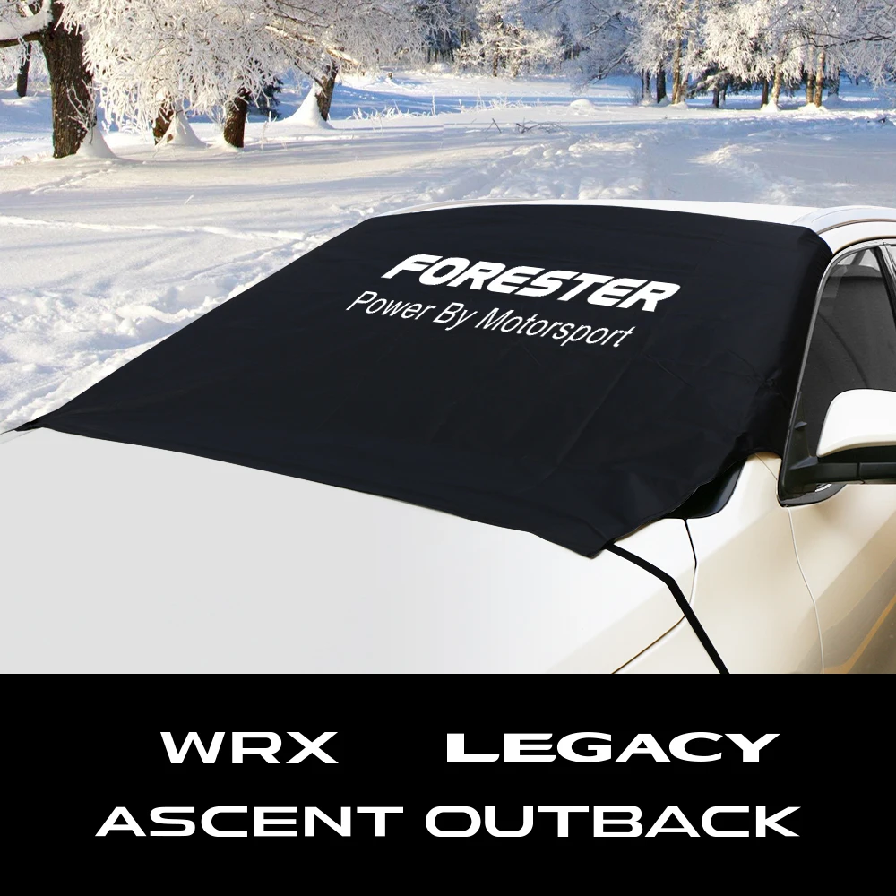 Переднее Лобовое Стекло Автомобиля Снежная Ледяная Глыба Защитная Крышка Протектор Автоаксессуары Для Subaru Forester XV Outback Legacy WRX BRZ Ascent