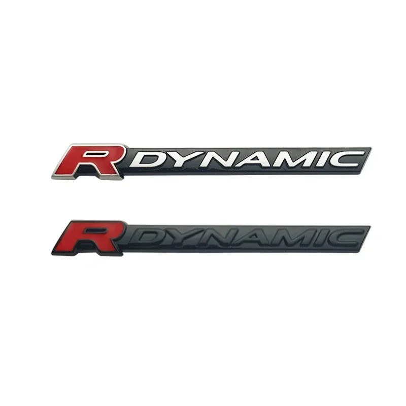 3D Металлический логотип R DYNAMIC, Эмблема на крыло Двери, Наклейка для аксессуаров Land Range Rover Evoque VELAR Sport Defender Discovery