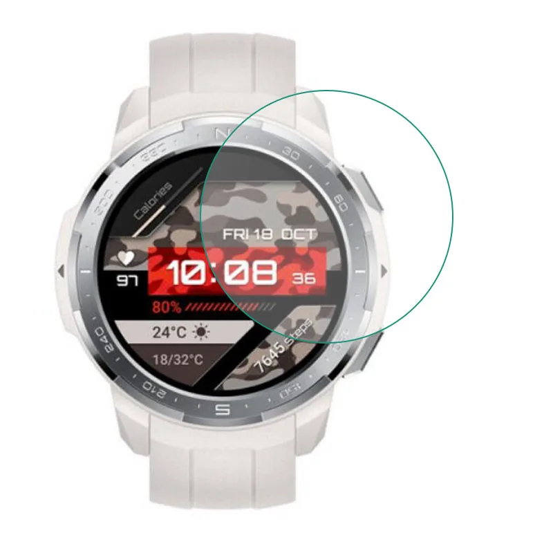 Умные часы из закаленного стекла с прозрачной защитной пленкой для Huawei Honor GS Pro Sport Watch Display Full Screen Protector Cover