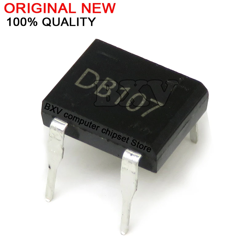 20ШТ мостовых выпрямителей DB107 DIP 1207 DIP4 1000V 1A IC