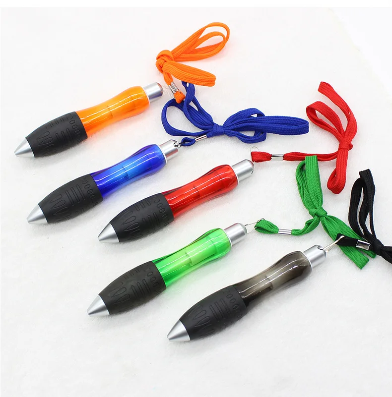 Шариковая ручка 15шт с ремешком, черные чернила, фирменная шариковая ручка, офисные школьные канцелярские принадлежности для письма
