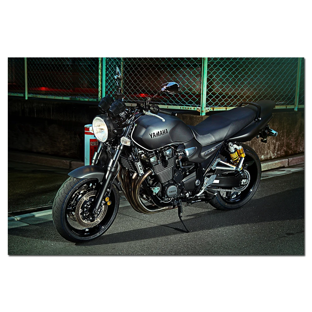 Yamaha XJR1300 Мотоцикл HD Обои Картина Печать На Холсте DIY Картины В Рамке Настенный Художественный Плакат для Домашнего Декора