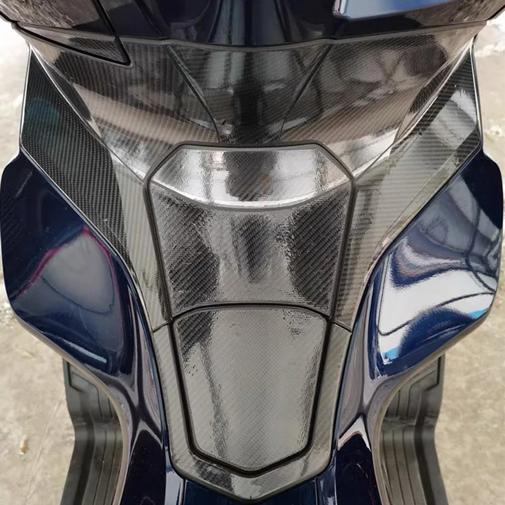 Педаль топливного бака для кузова мотоцикла, противоскользящие резиновые накладки с рисунком из углеродного волокна, защитные наклейки для HONDA PCX160 PCX 160