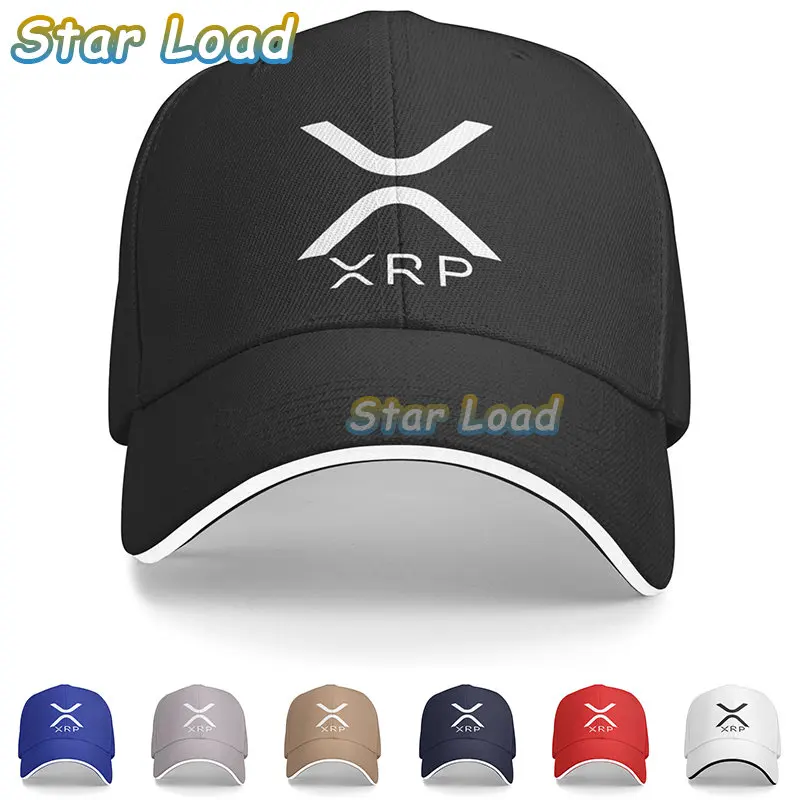 Бейсболки XRP, Регулируемая кепка Snapback, Криптовалютная кепка, Мужские и женские Модные Крутые шляпы унисекс