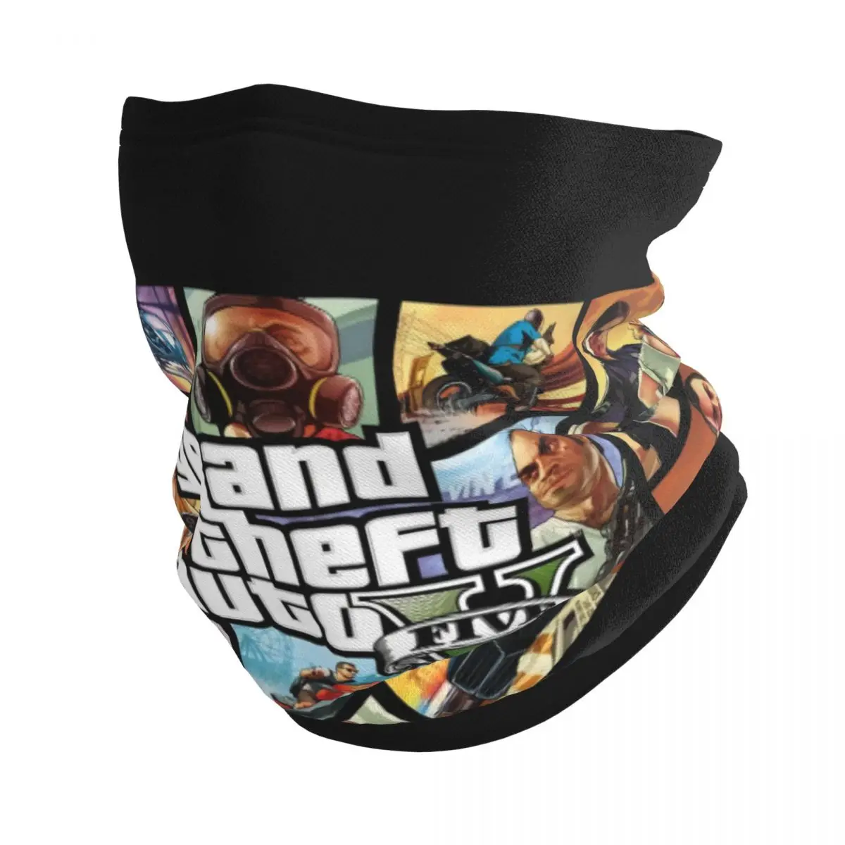 Многофункциональный шарф Grand Theft Auto, маска для верховой езды, тюрбан, женский модный шарф